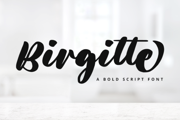 Birgitte: Sweet Handwritten Font for Meaningful Design