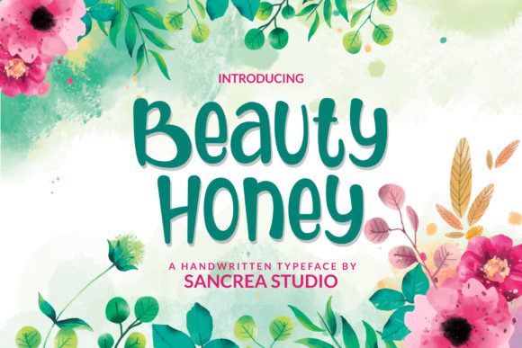 Exploring the Playful Charm of Beauty Honey Font