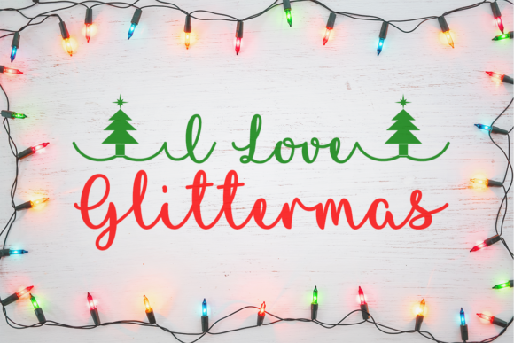 I Love Glittermas: A Strategic Asset for Seasonal Branding and Holiday Design