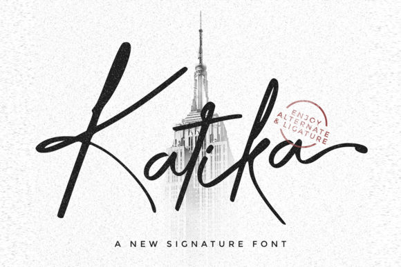 Katika: A Practical Evaluation of This Sweet Cursive Handwritten Font