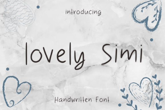 Lovely Simi: The Art of Delicate Handwriting in Modern Design