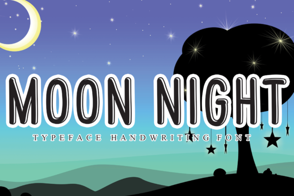 Moon Night: Exploring the Sweet Simplicity of a Natural Handwritten Font