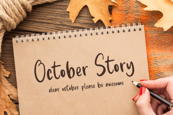 October Story: Where Handwriting Meets Heart