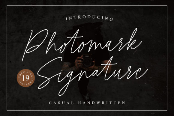 Photomark Signature: Effortless Handwritten Charm