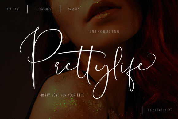 Prettylife: A Stylish Handwritten Font That Elevates Design