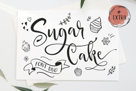 Sugar Cake: A Romantic Handwritten Font That Adds Warmth to Real Projects