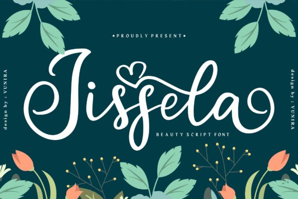 The Distinctive Character of Jissela: A Brush Handwritten Typeface for Emotional Branding and Design