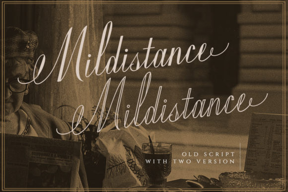 The Enduring Charm of Mildistance: A Nostalgic Handwritten Font for Modern Design