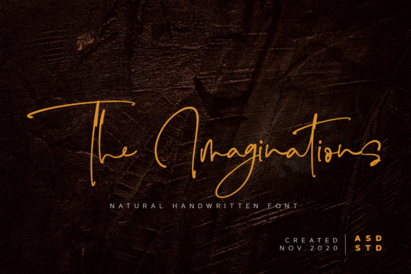 The Imaginations: Elegant Handwritten Font for Classic Design