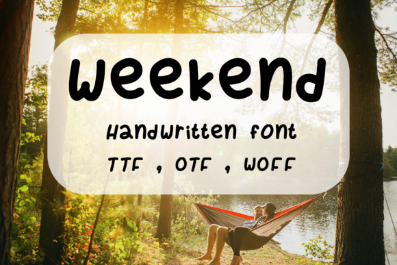 Weekend Font: Friendly Handwritten Style for Children’s Designs